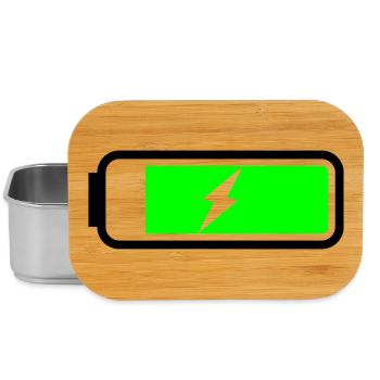 Charge de la batterie - Boîte à goûter - argent - Devant