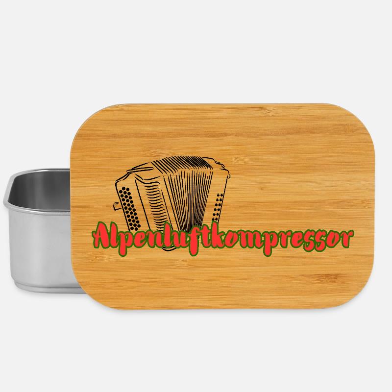 Alpenluftkompressor - Lunch Box - Silber