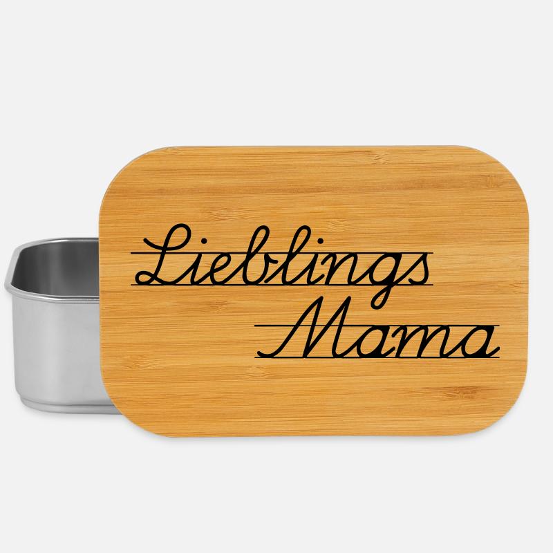 Lieblingsmama - Lunch Box - Silber