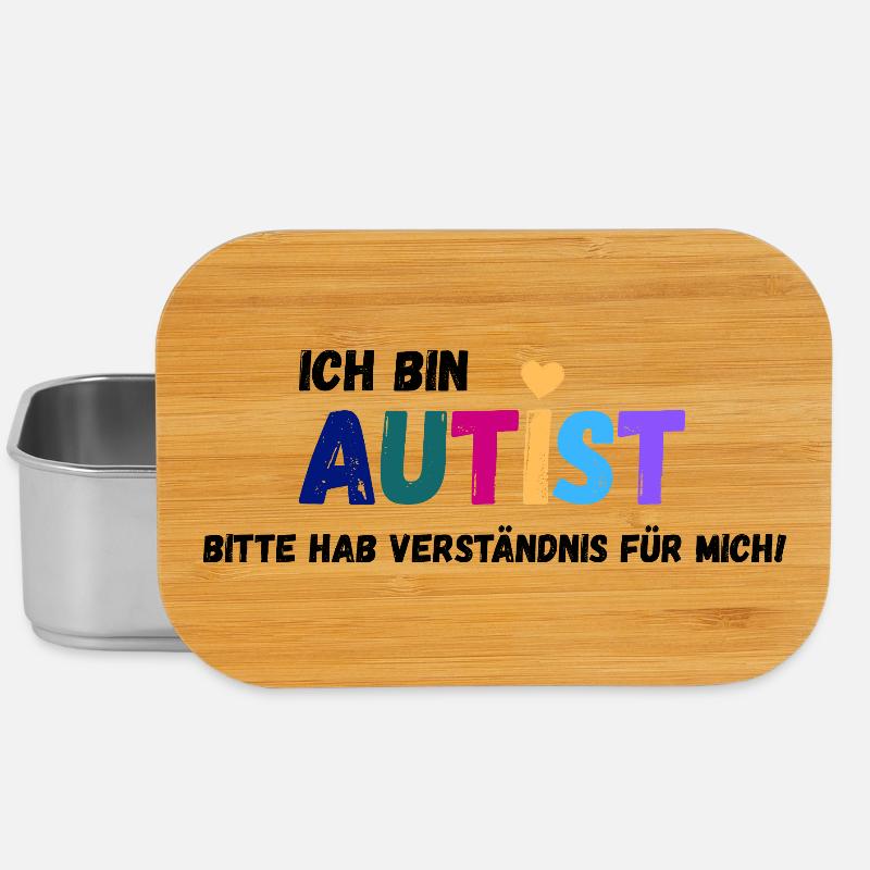 Ich bin Autist_Verständnis - Lunch Box - Silber
