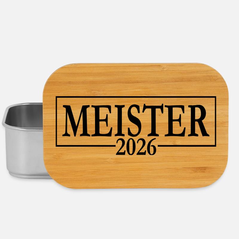 Meister 2026 Meisterschaft - Lunch Box - Silber