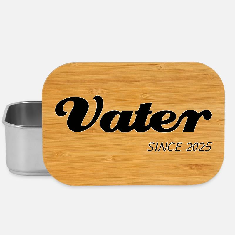 Père depuis 2025 - Boîte à goûter - argent