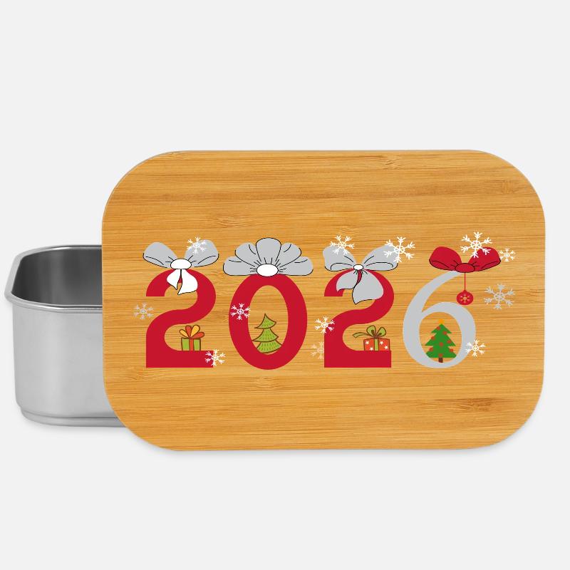  Neujahr 2026 - Lunch Box - Silber