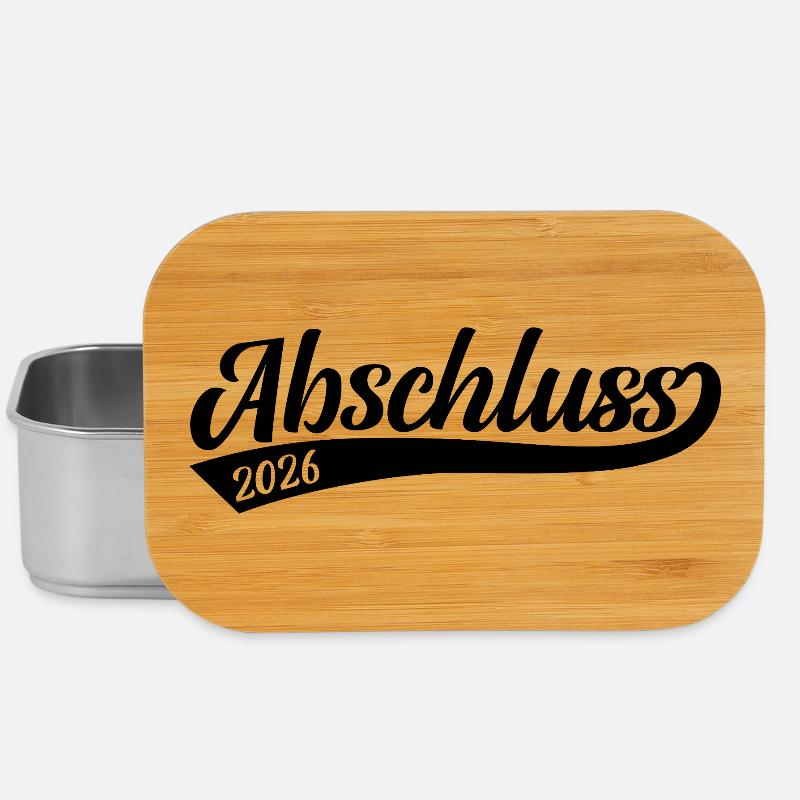 Abschluss 2026 - Lunch Box - Silber