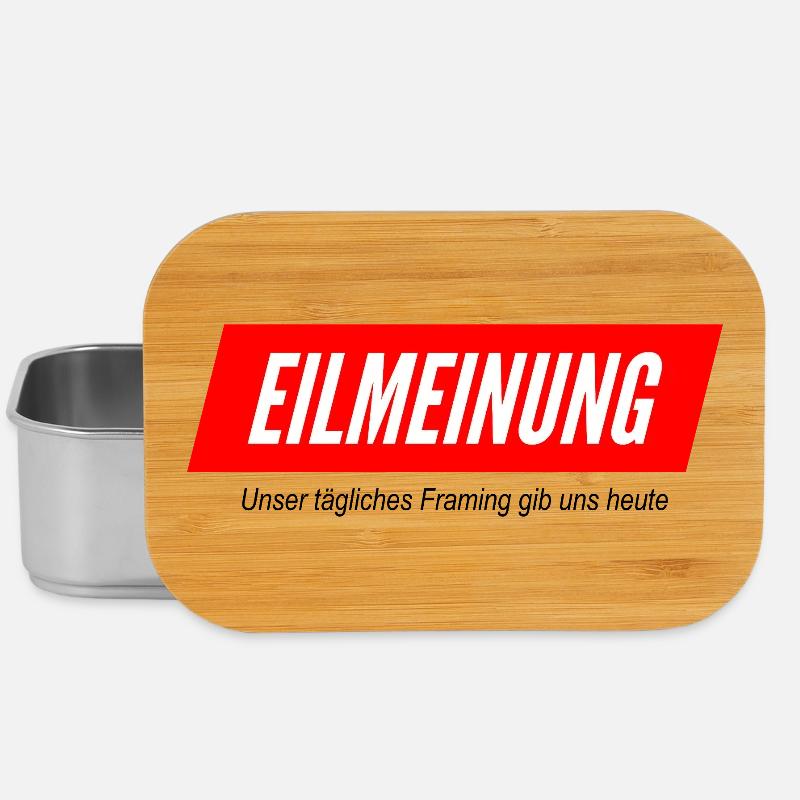 Eilmeinung - Lunch Box - Silber