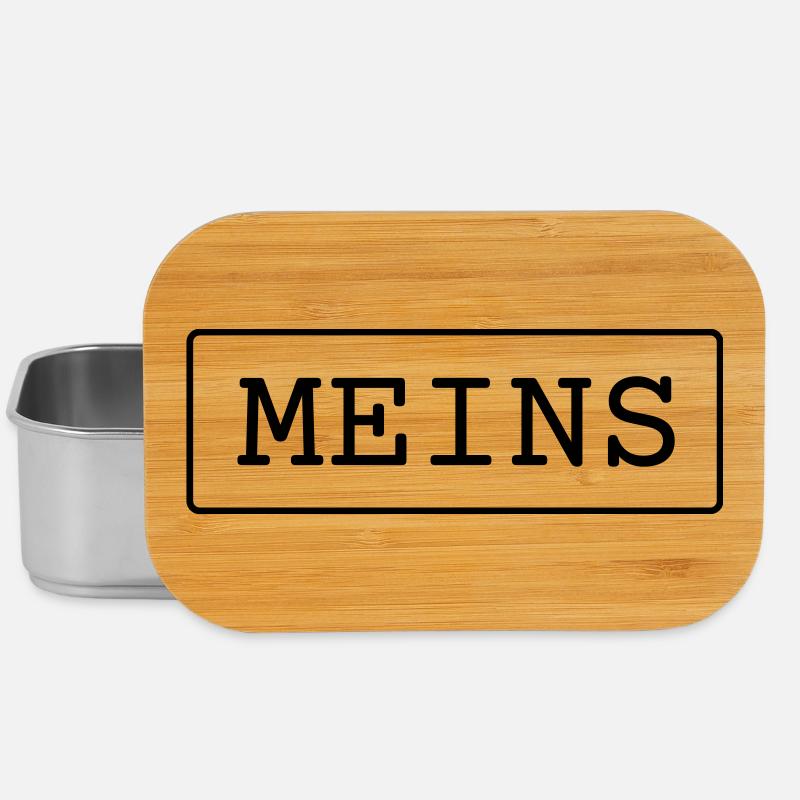 Meins - Lunch Box - Silber