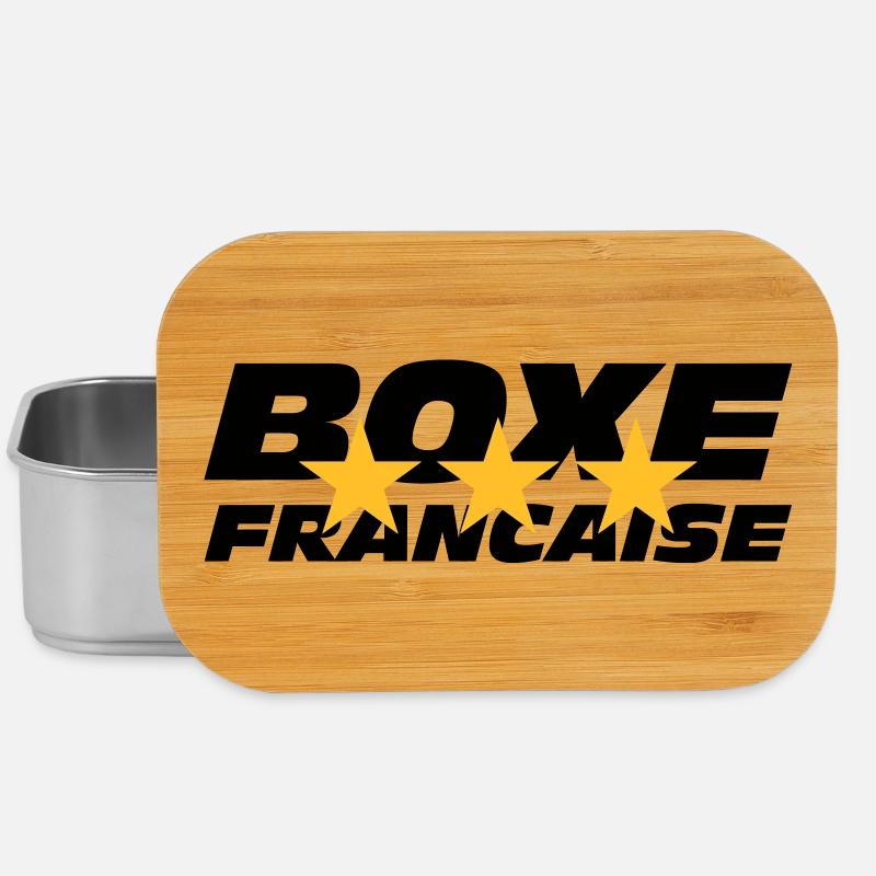 Boxe Francaise - Boîte à goûter - argent