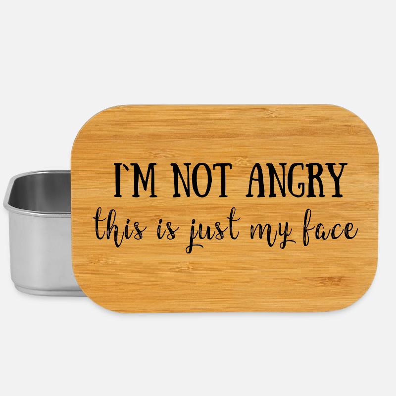 funny quotes - Lunch Box - silver
