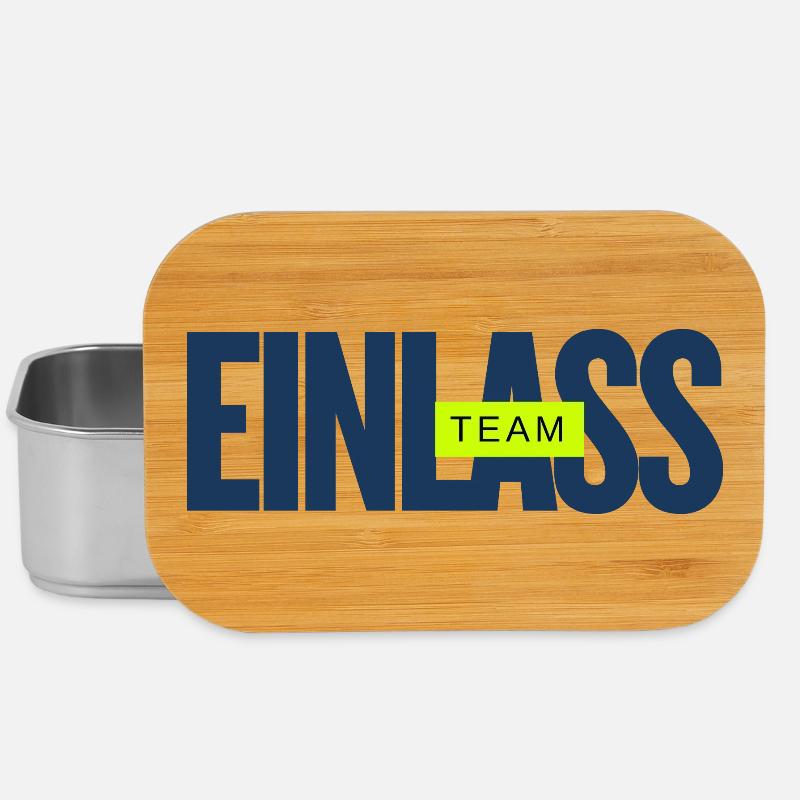 EINLASS Team - Personal - ORGA - Mitarbeiter Crew - Lunch Box - Silber