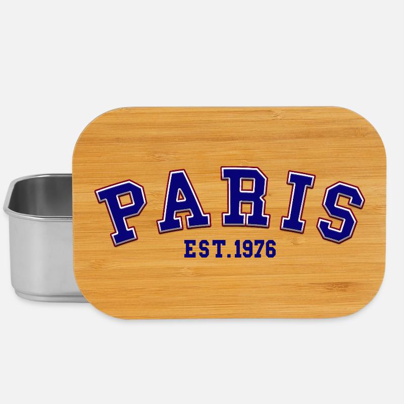 Paris Est. 1976 - Lunch Box - silver