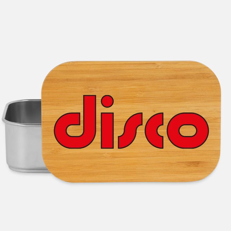 Disco Retro 80s - Lunch Box - Silber