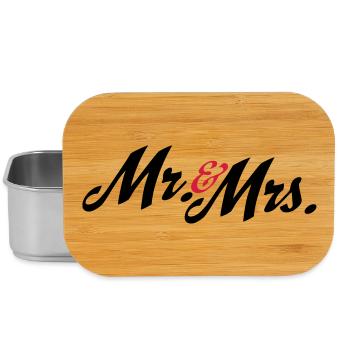 wedding - Lunch Box - silver - Front