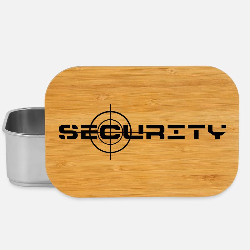 Security, Sicherheitsdienst, Objektschutz - Lunch Box - Silber