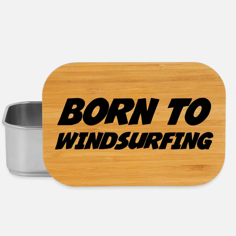 Windsurfen / Windsurfer / Windsurf / Windsurfing - Lunch Box - Silber