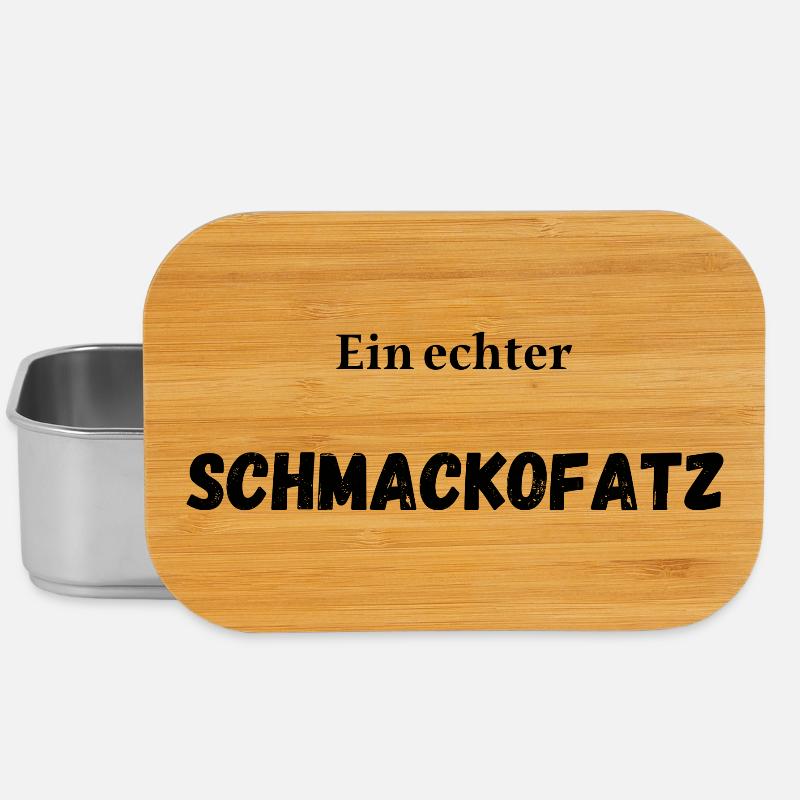 Ein echter Schmackofatz - Lunch Box - Silber