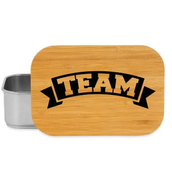Team - Lunch Box - silver - Front