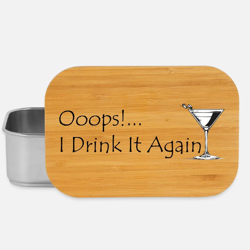 Espresso Martini Again - Lunch Box - silver