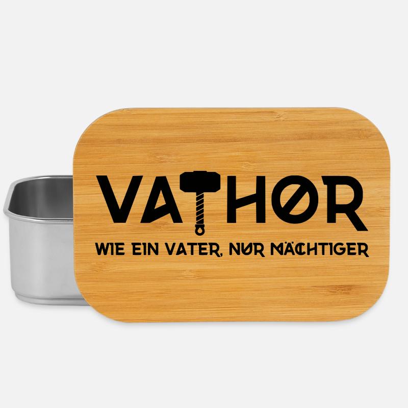 Vathor - Like a father, only more powerful - Lunch Box - silver