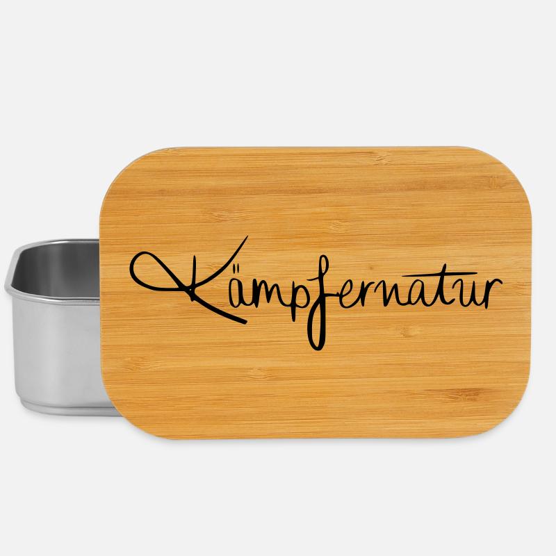 Kämpfernatur! - Lunch Box - Silber