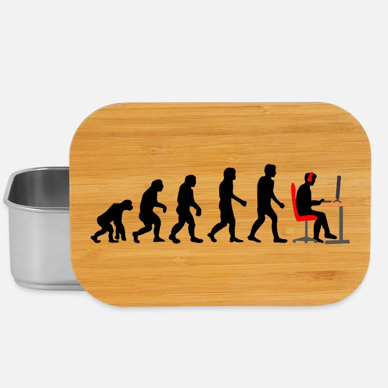 Gamer Evolution 2 - Lunch Box - Silber