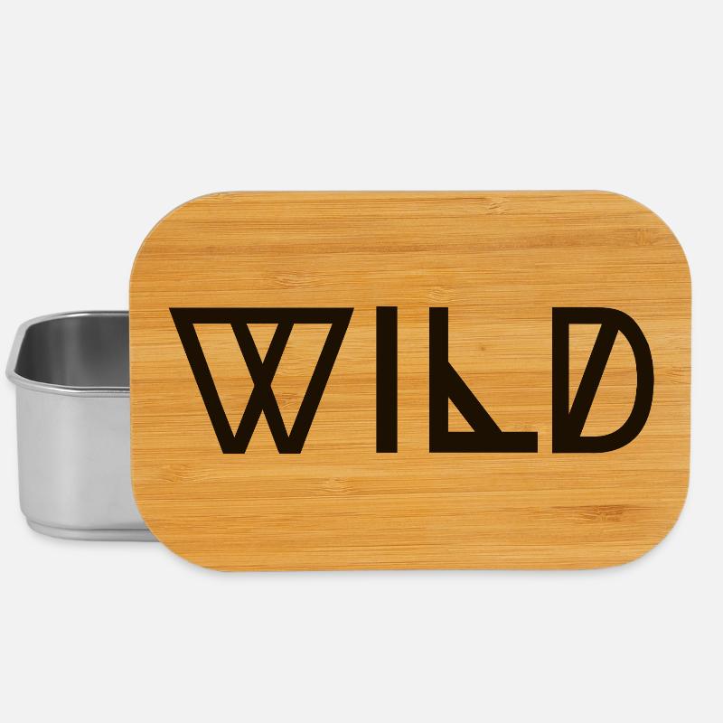 WILD - Lunch Box - Silber