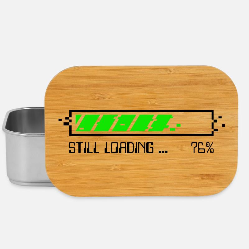 Still Loading – Patience Gamer - NO - Lunch Box - silver