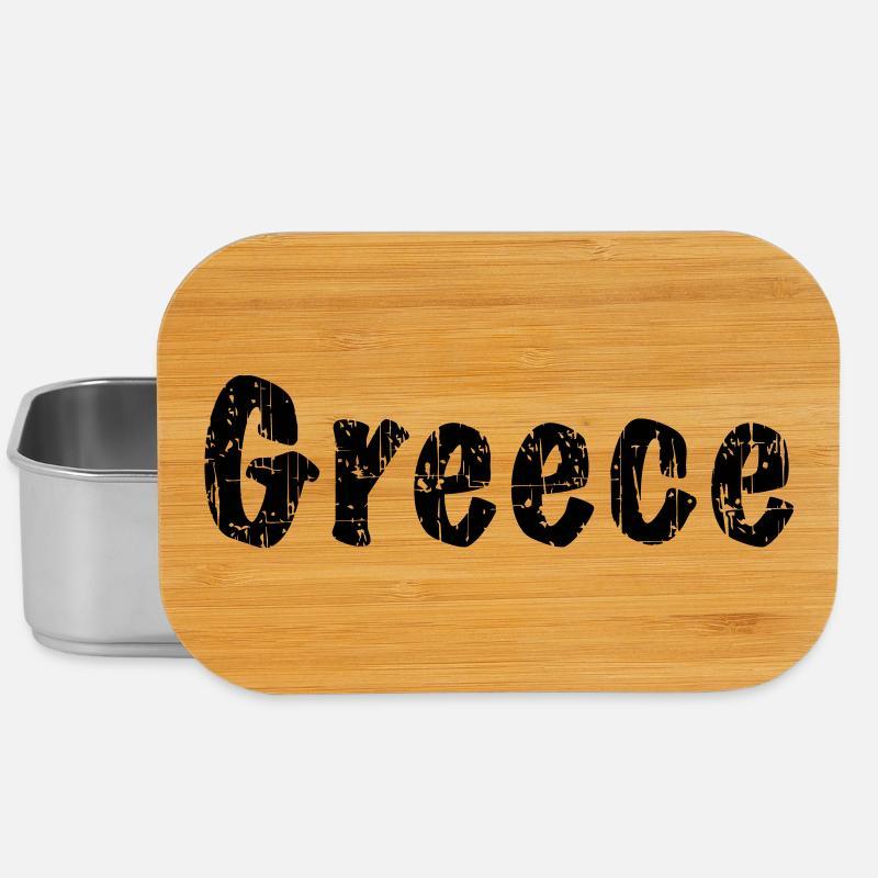 Greece - Lunch Box - Silber