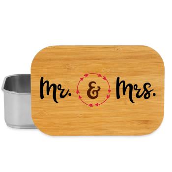 wedding - Lunch Box - silver - Front