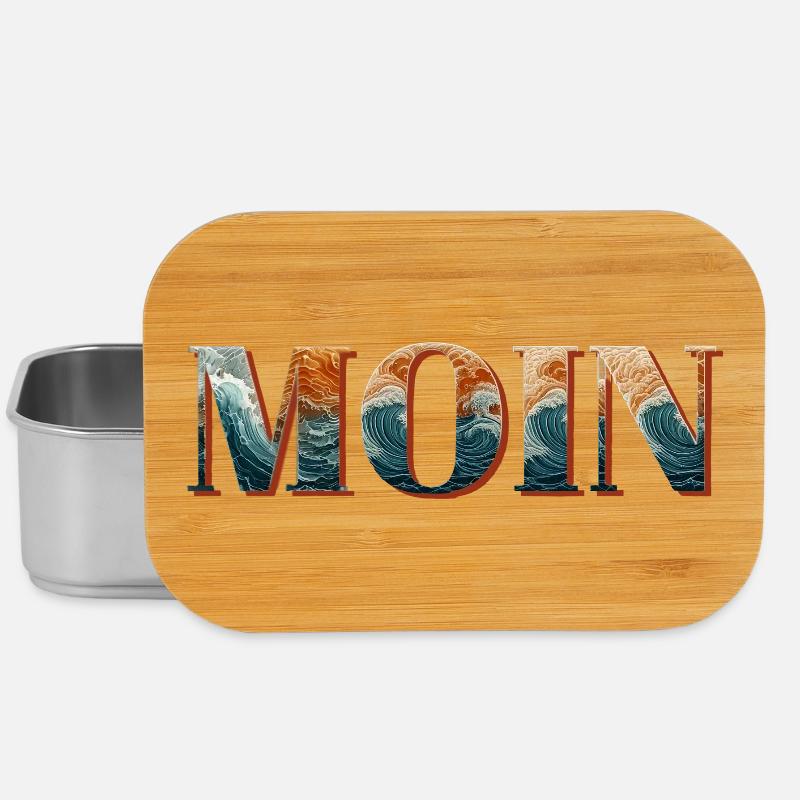 MOIN & Moinsen - Lunch Box - Silber