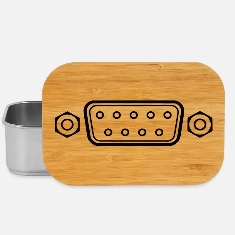 Connecteur DB 9, connecteur série - Boîte à goûter - argent