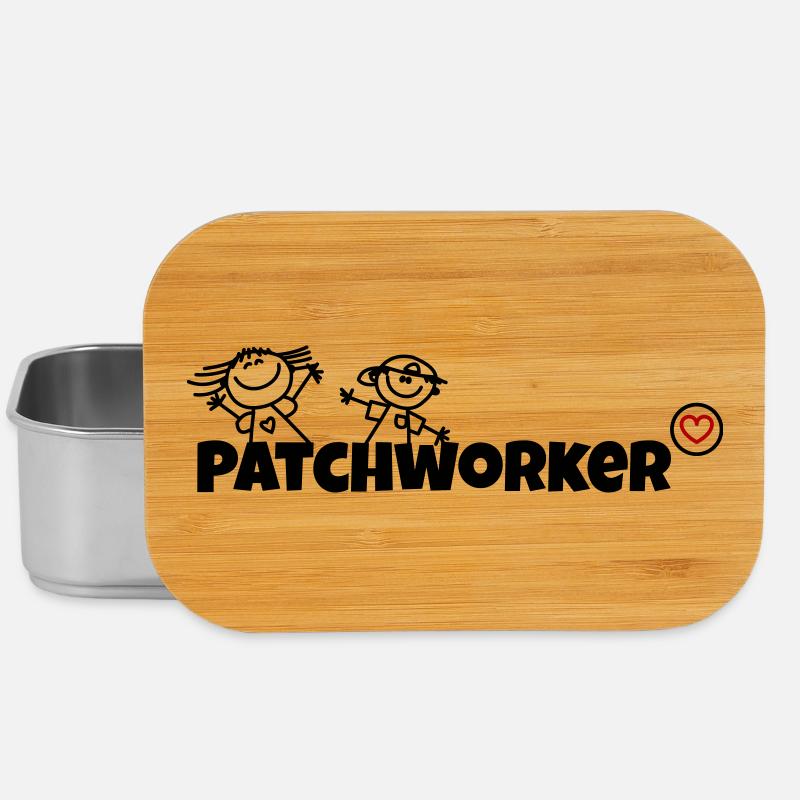 Patchworker - Lunch Box - Silber