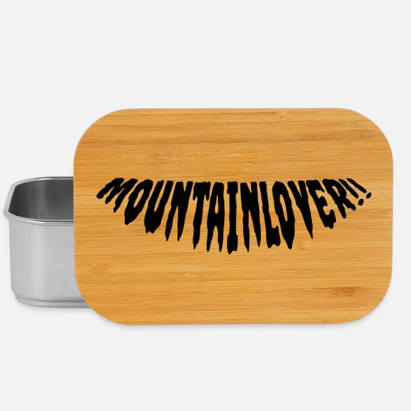 Mountainlover - Lunch Box - Silber