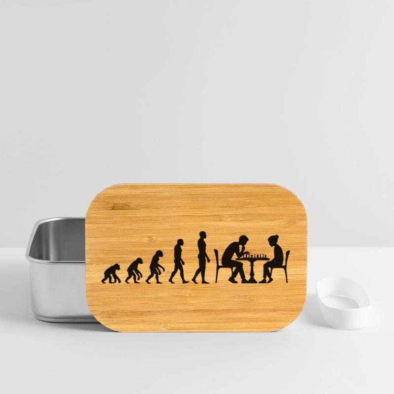 EVOLUTION TO CHESS MASTER – MATE! CHESSLOVER Lunch Box