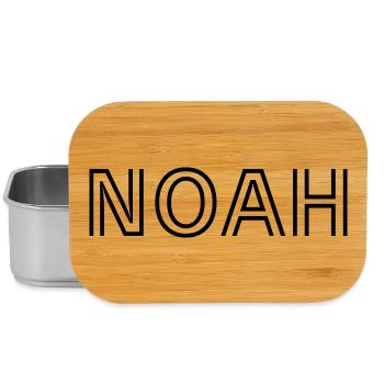 Noah - Lunch Box - silver - Front