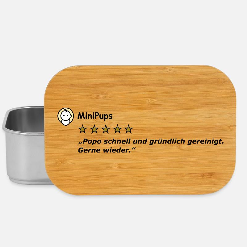 MiniPups - Boîte à goûter - argent