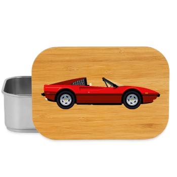 ROTER SPORTWAGEN - Lunch Box - Silber - Vorne