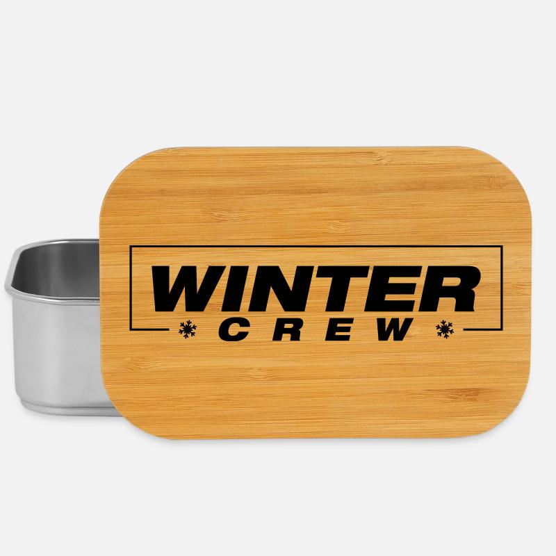 Winter Crew Winterlich - Lunch Box - Silber