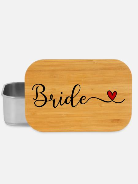 Braut - Lunch Box - Silber