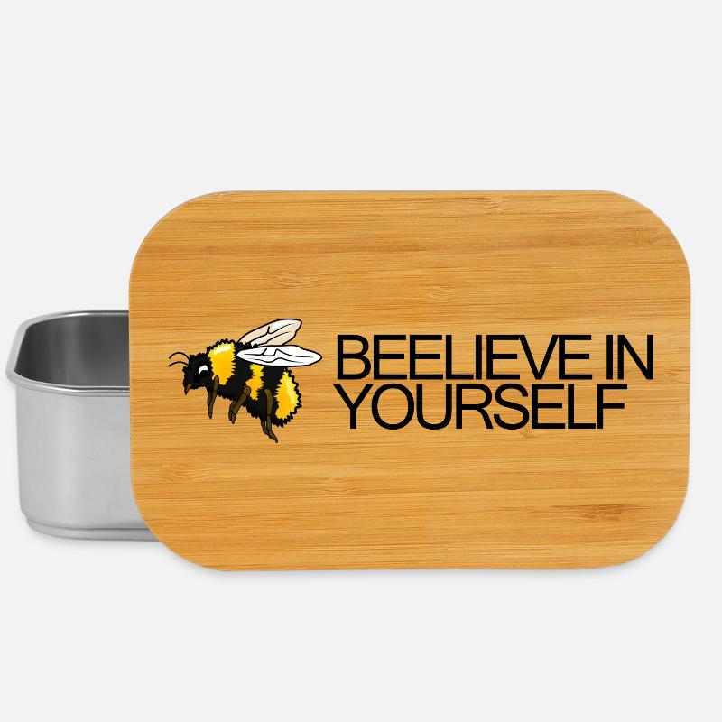 Bumblebee - Croyez-vous en vous - Boîte à goûter - argent