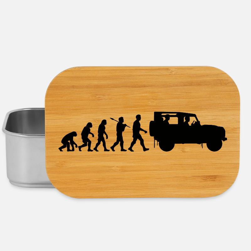 Defender 90 Evolution - Lunch Box - Silber
