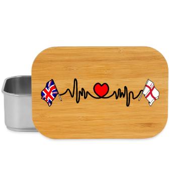 City of London & UK Heartbeat - Lunch Box - silver - Front