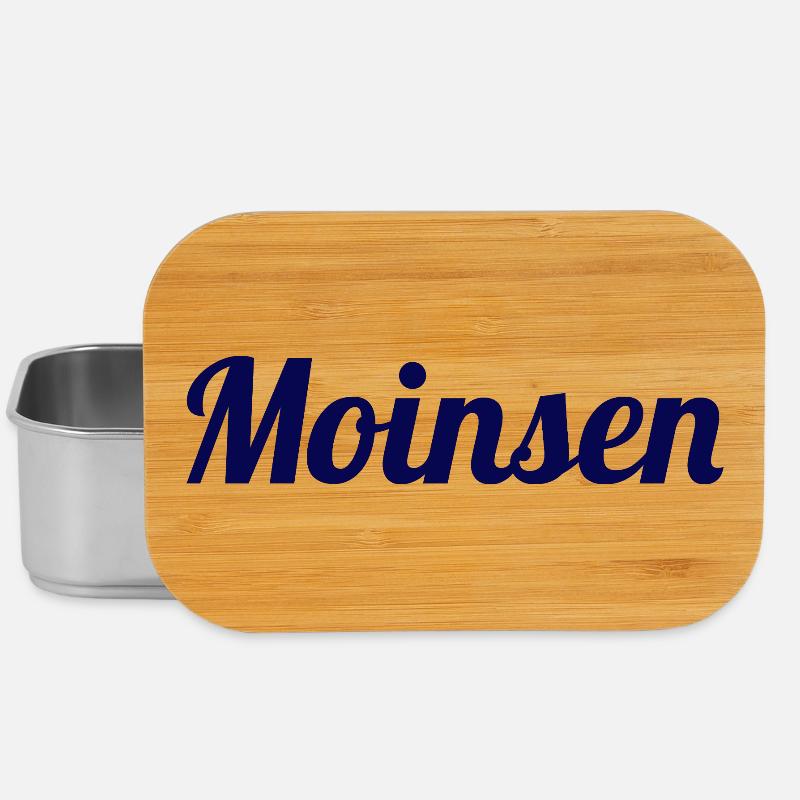 Moinsen! – Das Original für echte Nordlichter - Lunch Box - Silber