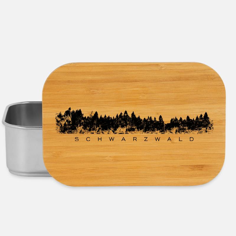 Schwarzwald Panorama - Lunch Box - Silber