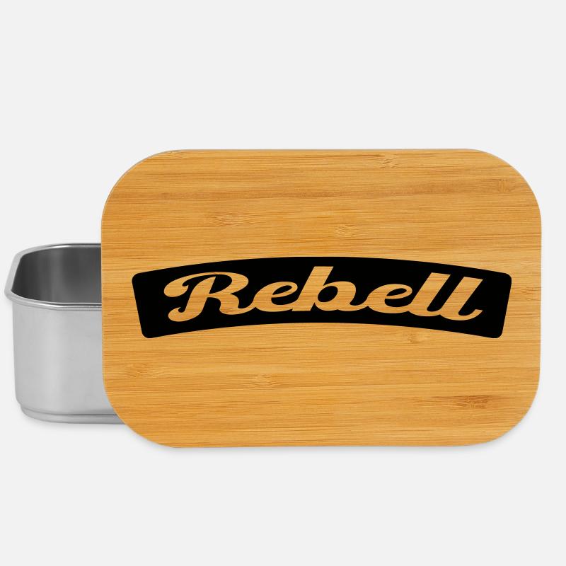 rebel - Lunch Box - silver