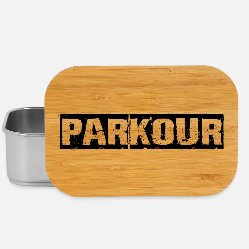 parkour - Lunch Box - Silber