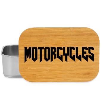Motos Chopper Custom bike - Boîte à goûter - argent - Devant