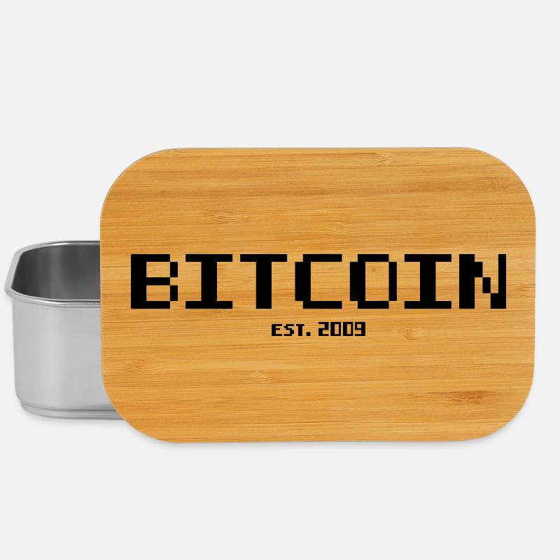 bitcoin est 2009 #2 - Lunch Box - Silber
