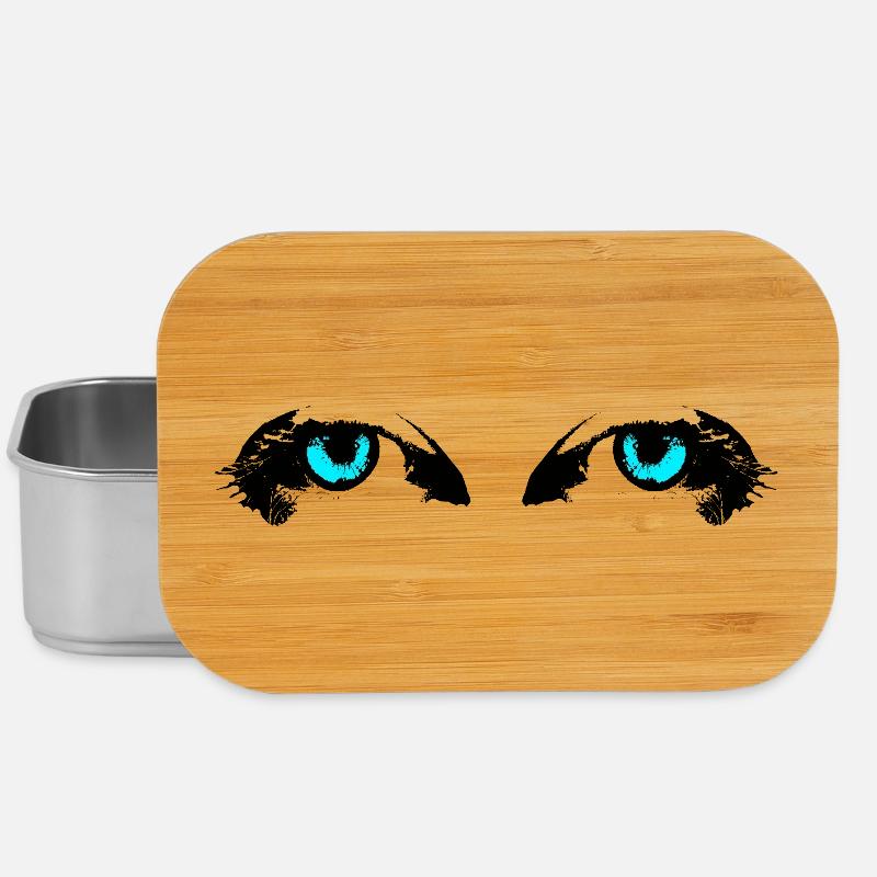 Eyes - Lunch Box - Silber