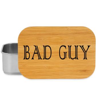 bad_guy - Lunch Box - silver - Front