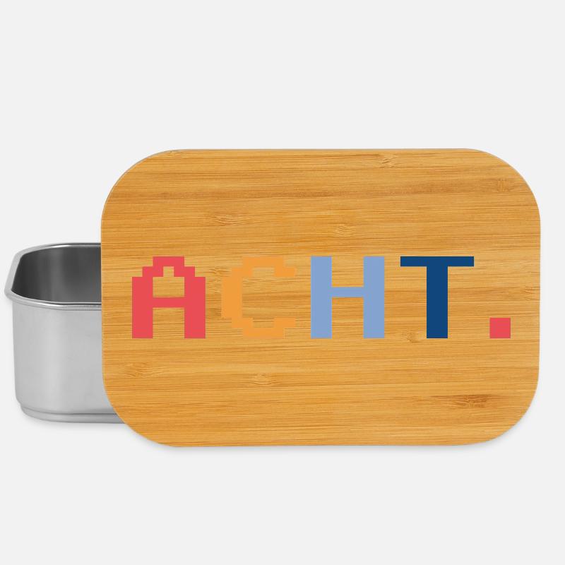 8e cadeau d’anniversaire Huit - Boîte à goûter - argent